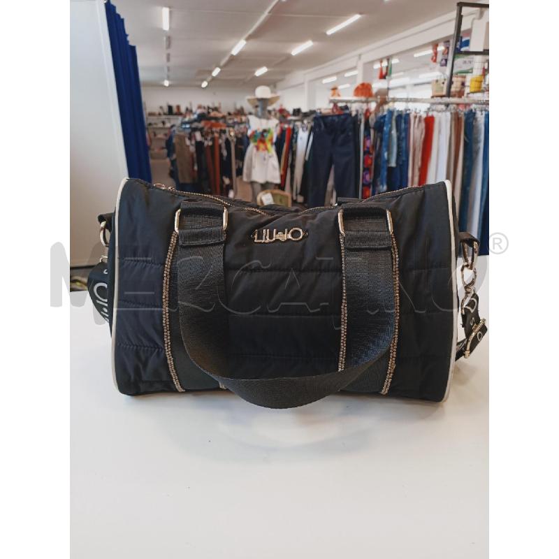 BORSA DONNA LIU JO NERA STRASS | Mercatino dell'Usato Roma rebibbia 1