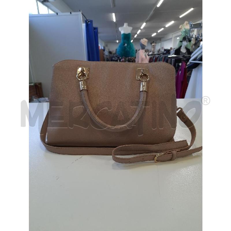 BORSA DONNA LIU-JO  ROSA CIPRIA CHIUSURA DORATA  | Mercatino dell'Usato Roma rebibbia 2