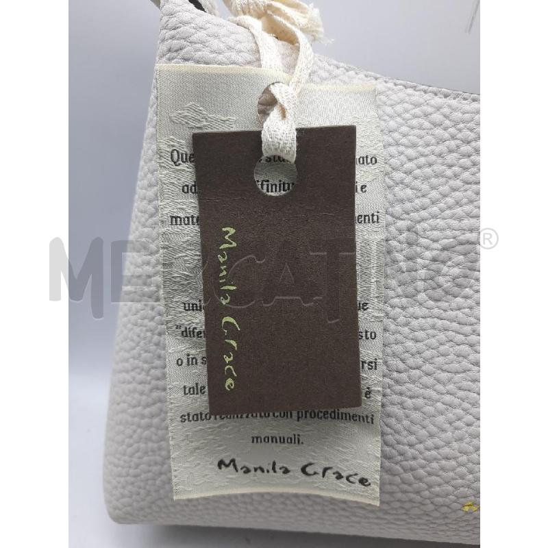 BORSA DONNA MANILA GRACE BIANCO SPORCO CON CARTELLINO | Mercatino dell'Usato Roma rebibbia 4