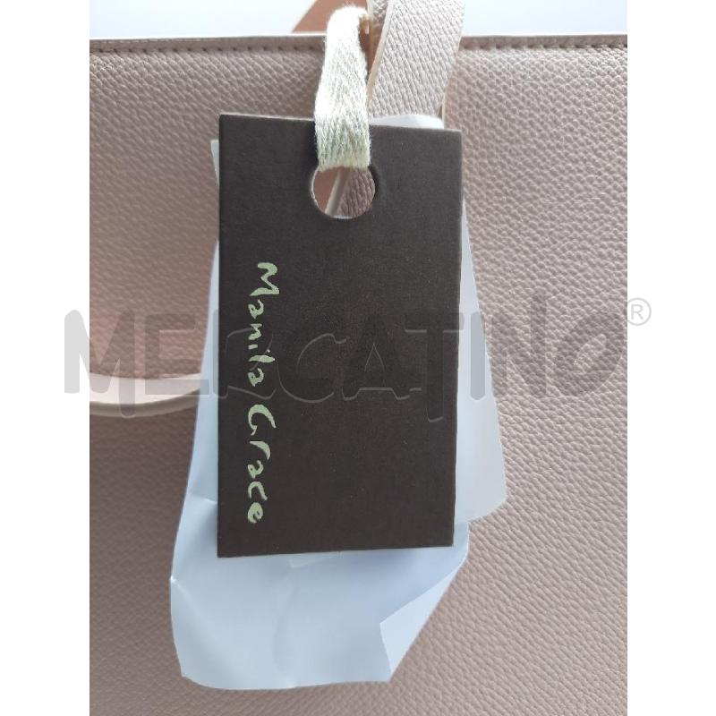BORSA DONNA MANILA GRACE ROSA CHIARO CARTELLINO | Mercatino dell'Usato Roma rebibbia 4