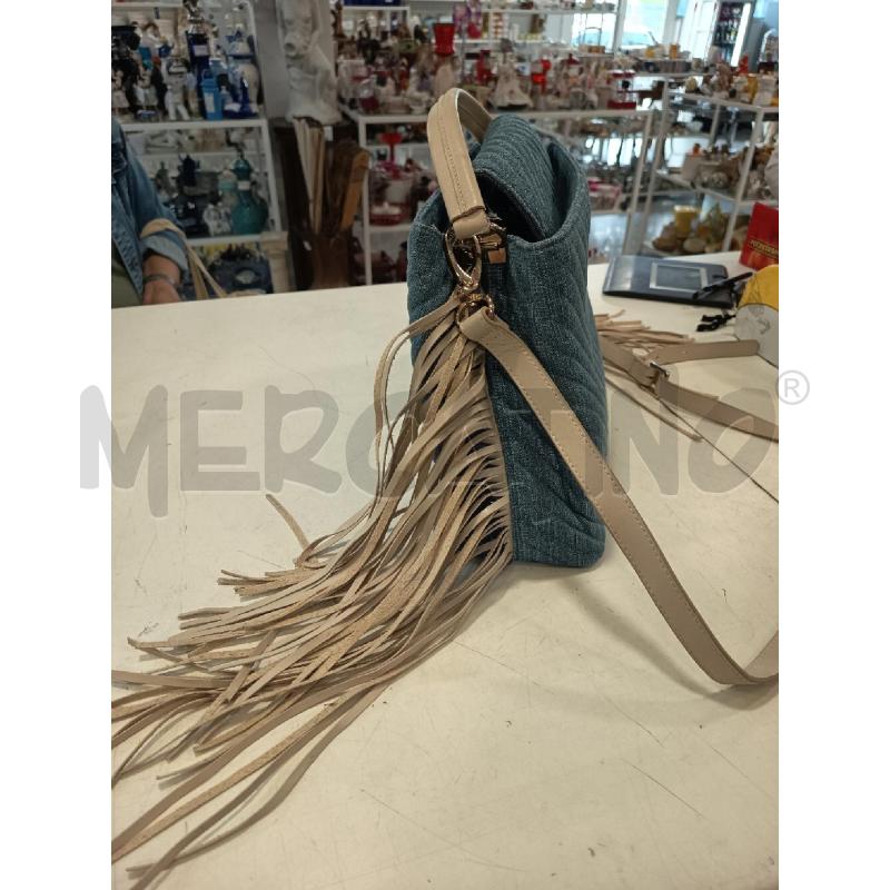 BORSA DONNA MIA BAG JEANS FRANGE BEIGE | Mercatino dell'Usato Roma rebibbia 2