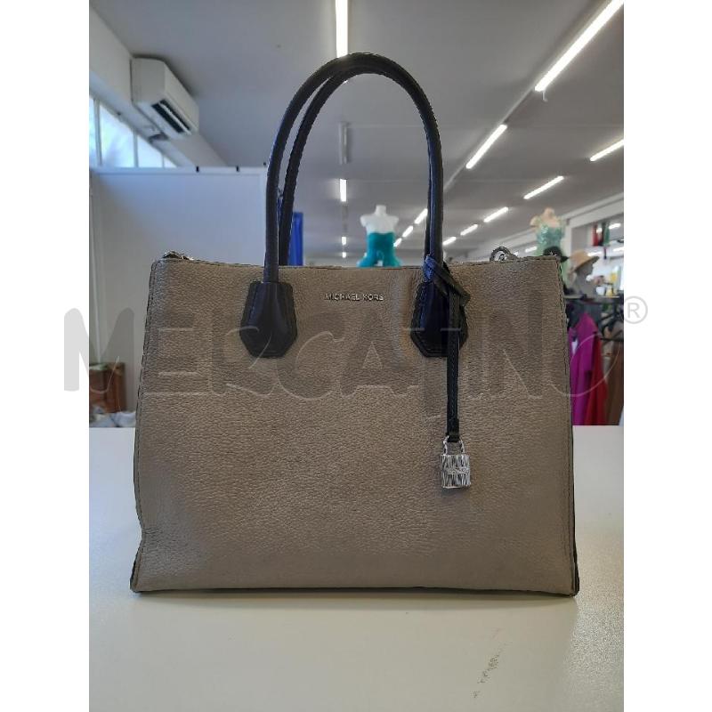 BORSA DONNA MICHAEL KORS BIANCA GRIGIA DA RIV | Mercatino dell'Usato Roma rebibbia 1