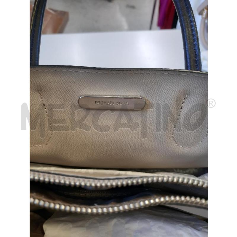 BORSA DONNA MICHAEL KORS BIANCA GRIGIA DA RIV | Mercatino dell'Usato Roma rebibbia 3