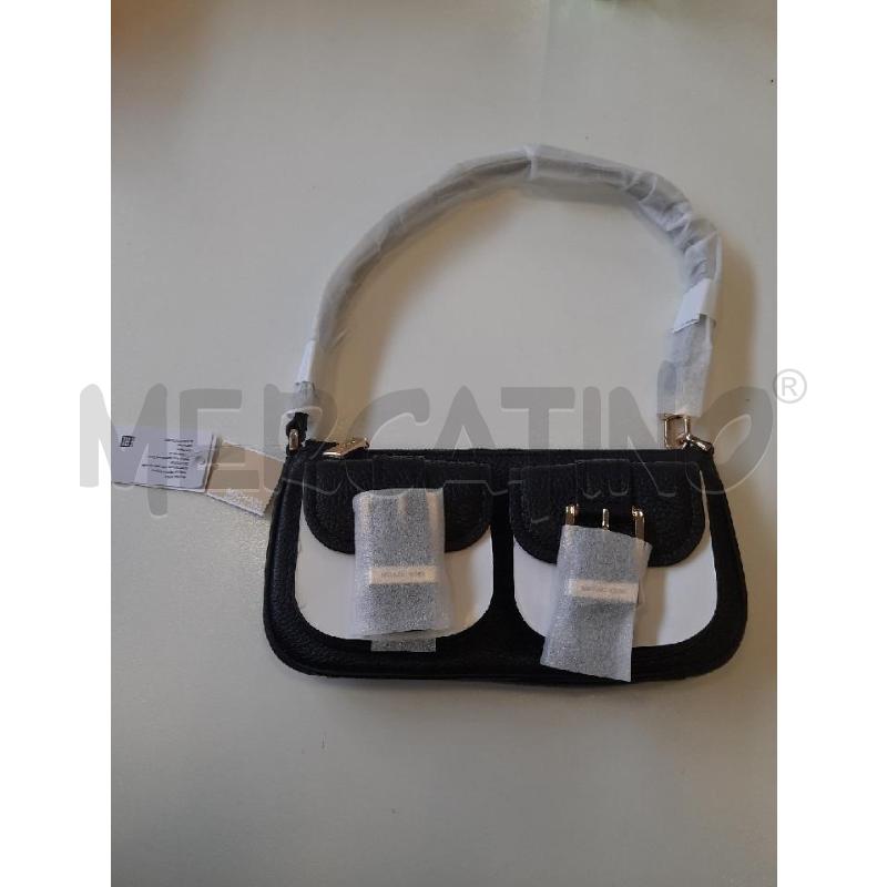 BORSA DONNA MICHAEL KORS MINIATURA PELLE NERA  | Mercatino dell'Usato Roma rebibbia 1