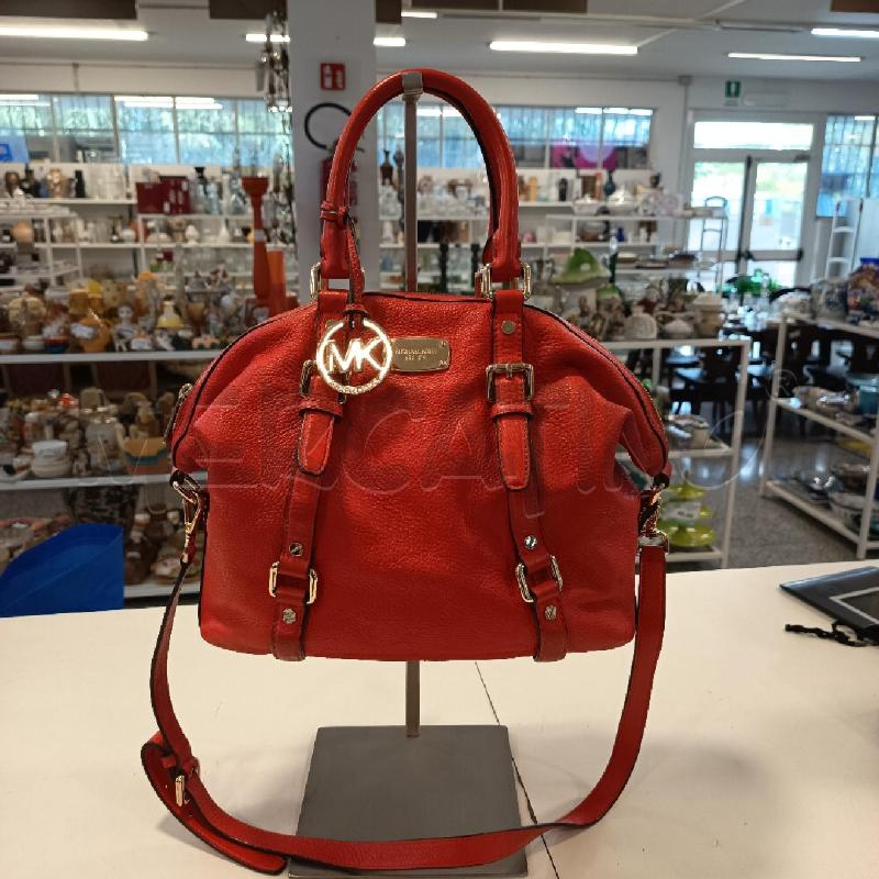 BORSA DONNA MICHAEL KORS ROSSO CORALLO | Mercatino dell'Usato Roma rebibbia 1