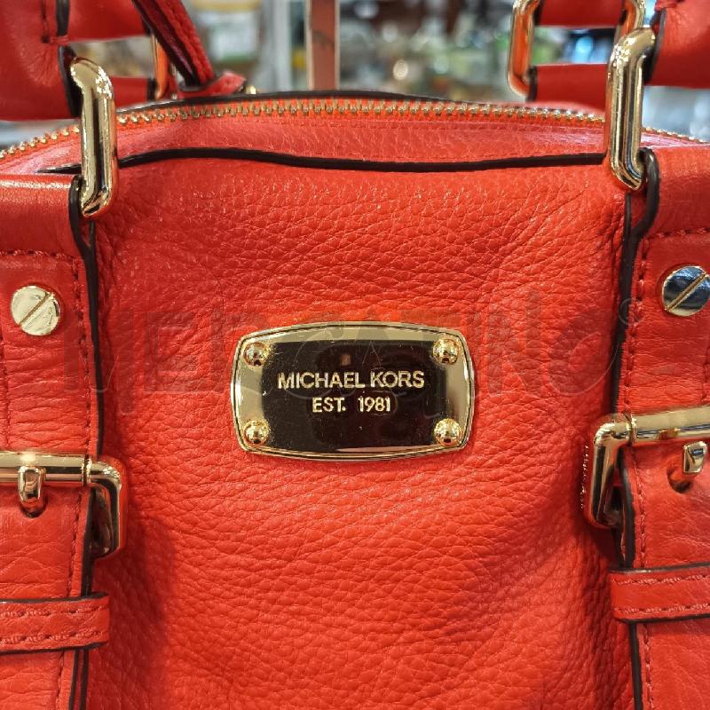 BORSA DONNA MICHAEL KORS ROSSO CORALLO | Mercatino dell'Usato Roma rebibbia 2