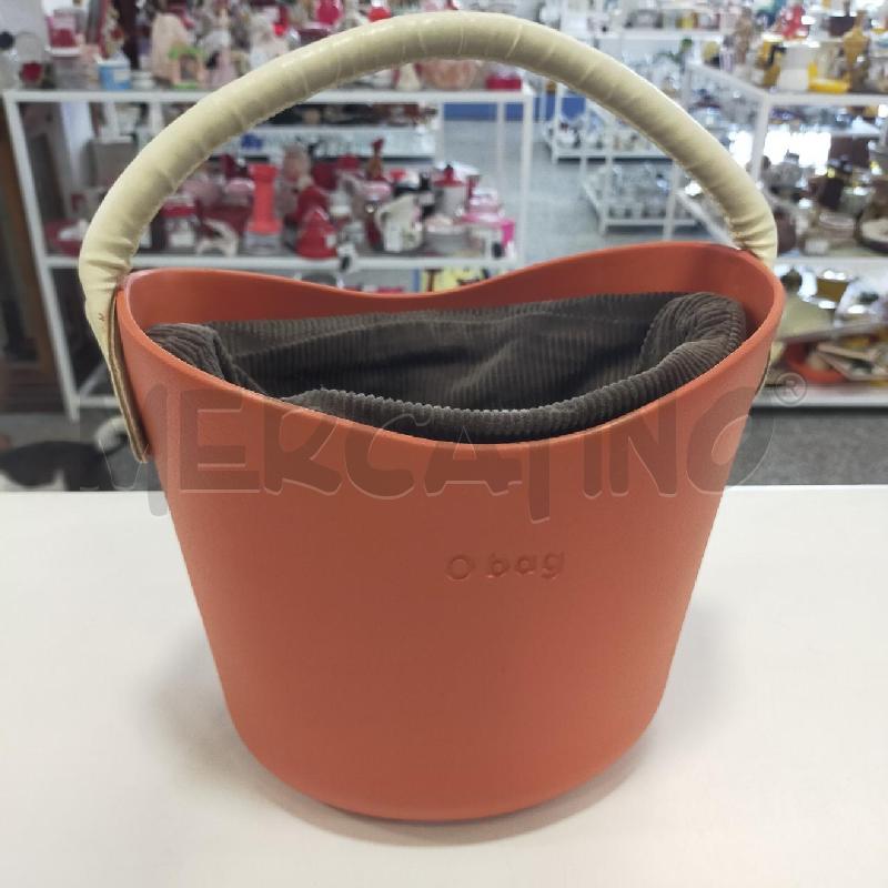BORSA DONNA OBAG SECCHIALLO ARANCIONE MANICO RICAMBIO | Mercatino dell'Usato Roma rebibbia 2