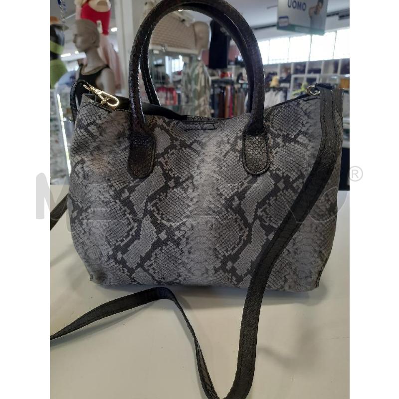 BORSA DONNA PELLE DOR BIANCA NERO | Mercatino dell'Usato Roma rebibbia 2