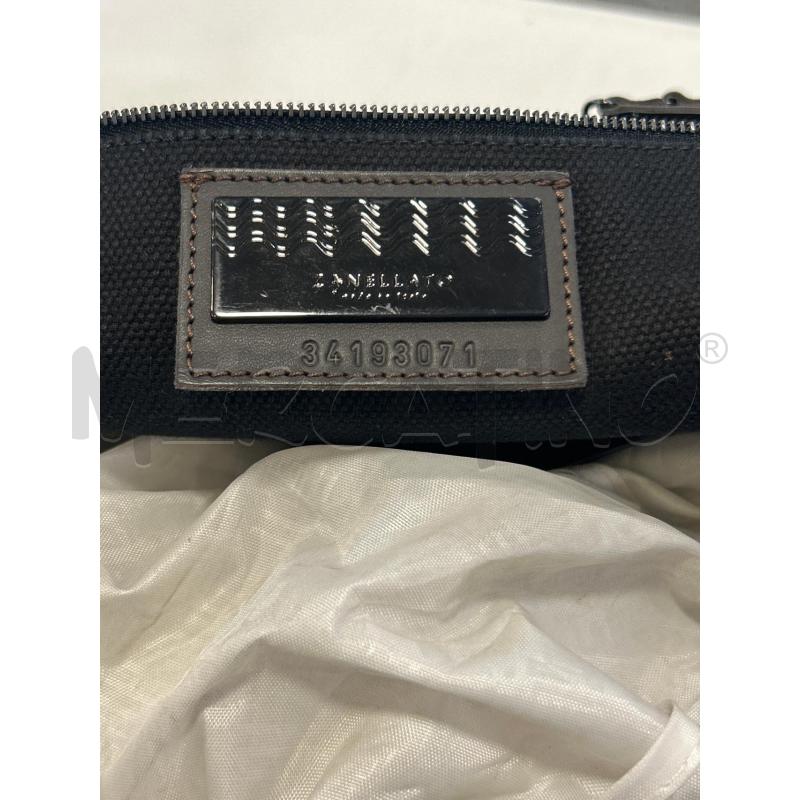 BORSA DONNA POSTINA ZANELLATO MARRONE SCURO | Mercatino dell'Usato Roma rebibbia 3