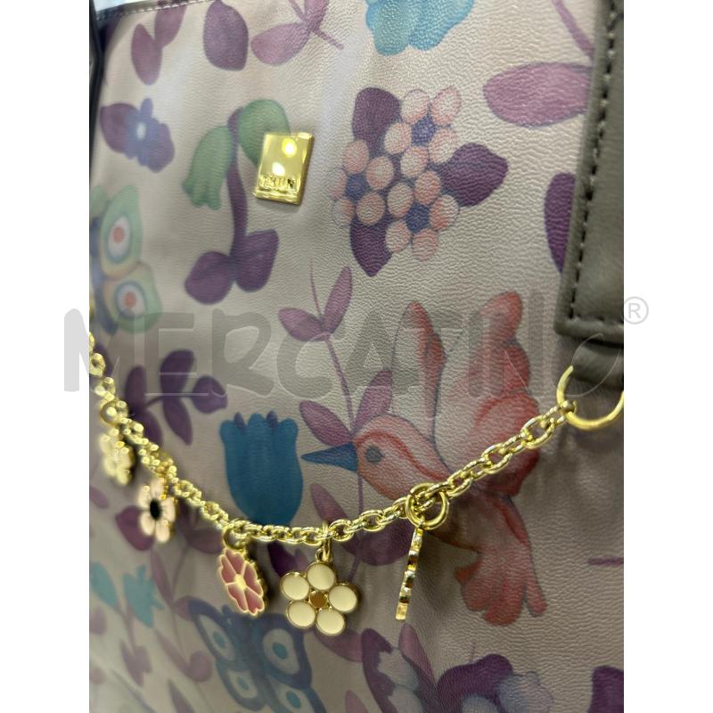 BORSA DONNA THUN DISEGNI FARFALLE FIORI | Mercatino dell'Usato Roma rebibbia 3