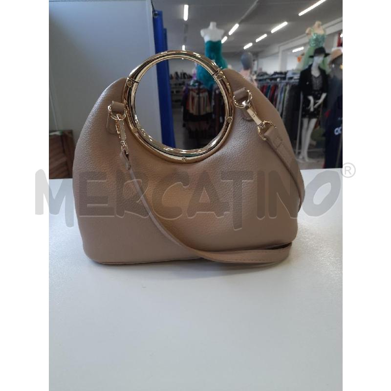 BORSA DONNA VALENTINO CREATIONS BEIGE MANICO DORATO | Mercatino dell'Usato Roma rebibbia 2