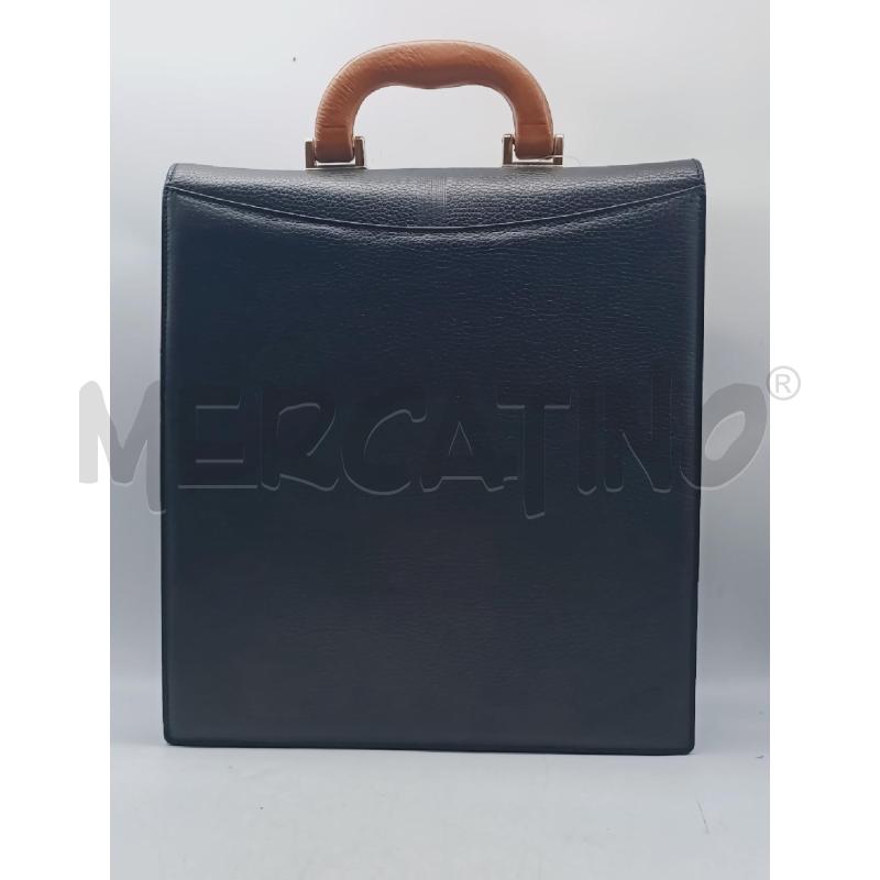BORSA UOMO UNGARO NERA FIBBIA DORATA  ETICHETTA | Mercatino dell'Usato Roma rebibbia 3
