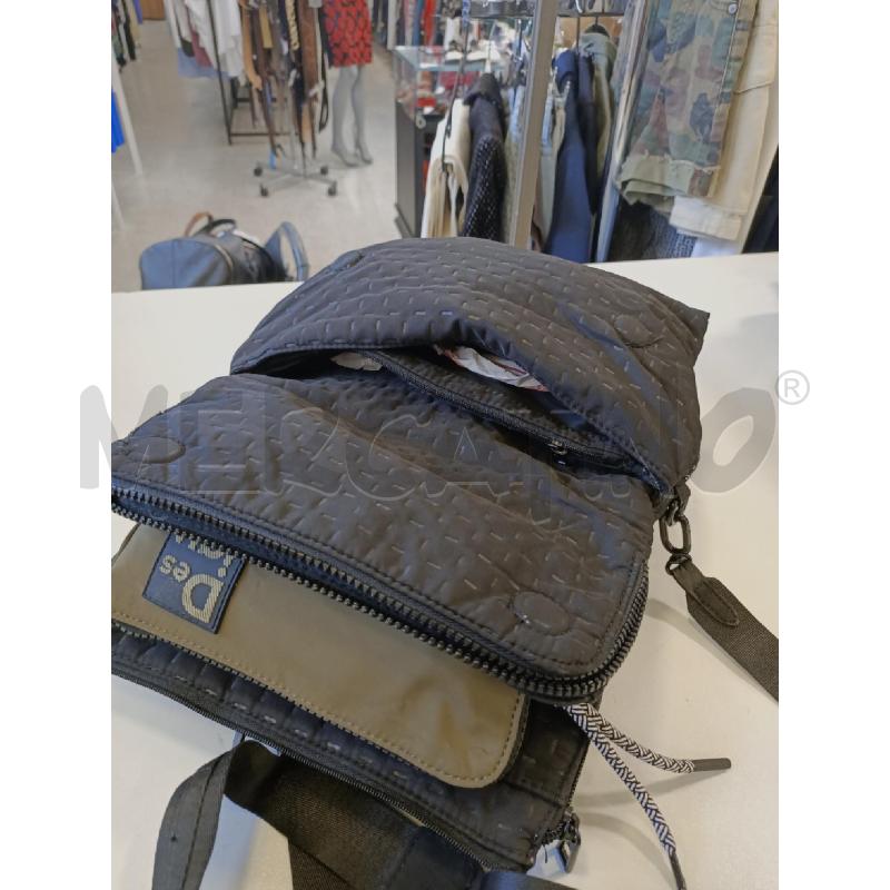 BORSA ZAINO DONNA DESIGUAL NERA TASCA VERDE  | Mercatino dell'Usato Roma rebibbia 2