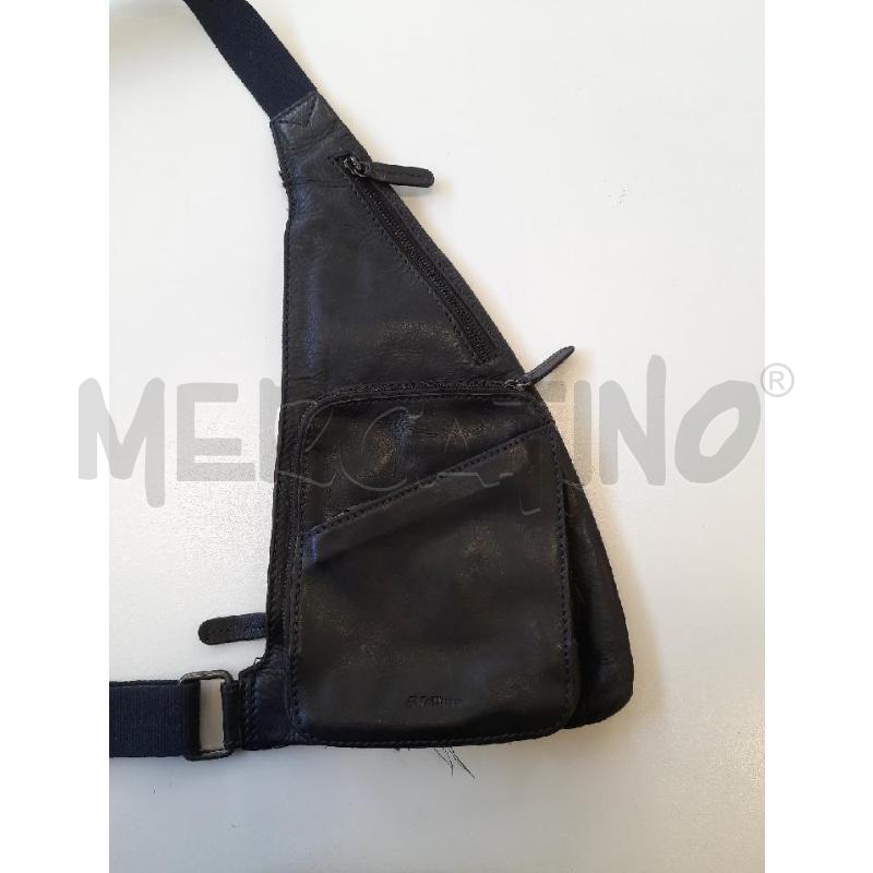 BORSELLO MELLUSO UOMO IN PELLE | Mercatino dell'Usato Roma rebibbia 1