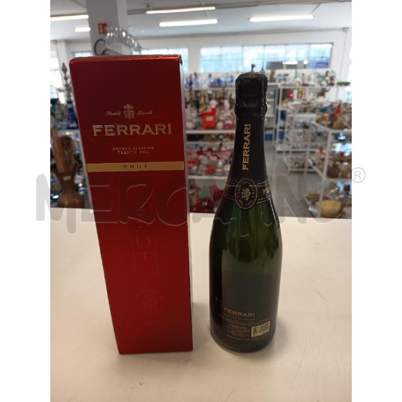 BOTTIGLIA COLLEZIONE FERRARI BRUT | Mercatino dell'Usato Roma rebibbia 2