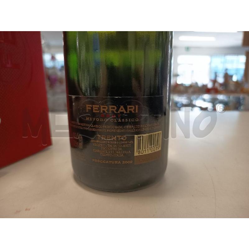 BOTTIGLIA COLLEZIONE FERRARI BRUT | Mercatino dell'Usato Roma rebibbia 3