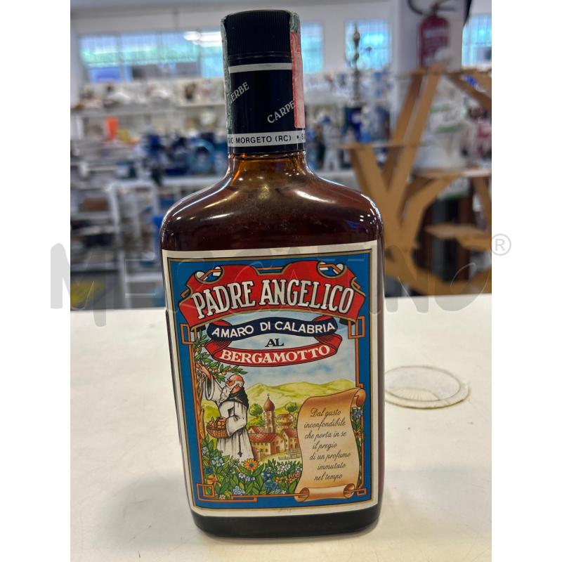 BOTTIGLIA COLLEZIONE PADRE ANGELICO AMARO DI CALABRIA | Mercatino dell'Usato Roma rebibbia 1