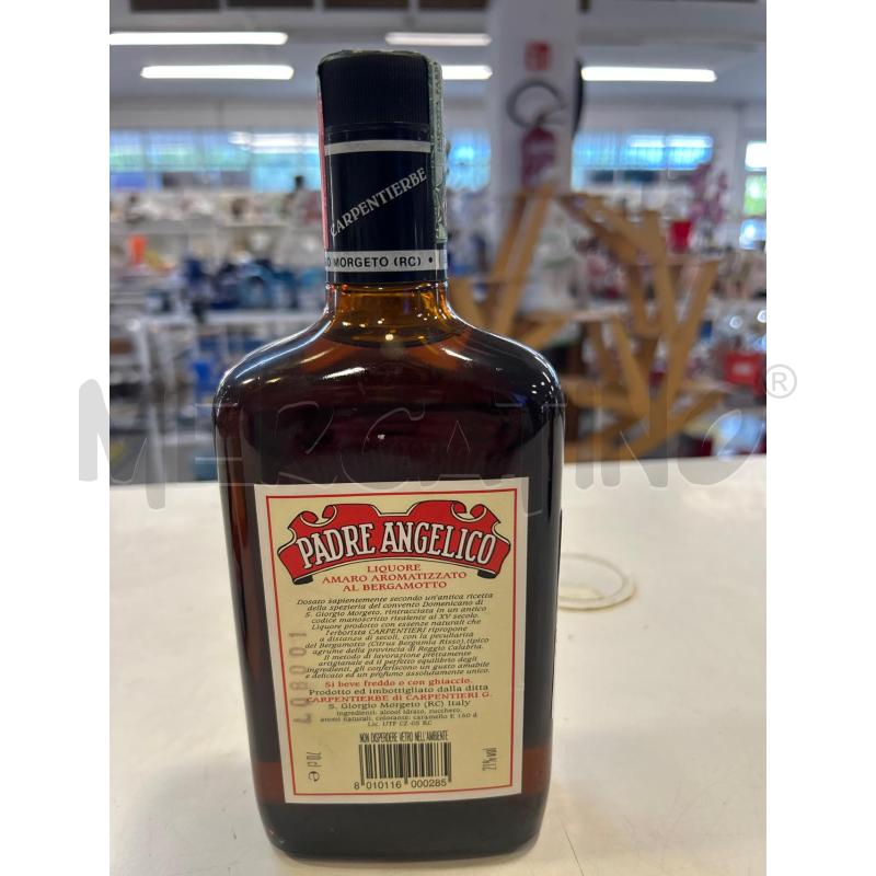 BOTTIGLIA COLLEZIONE PADRE ANGELICO AMARO DI CALABRIA | Mercatino dell'Usato Roma rebibbia 2