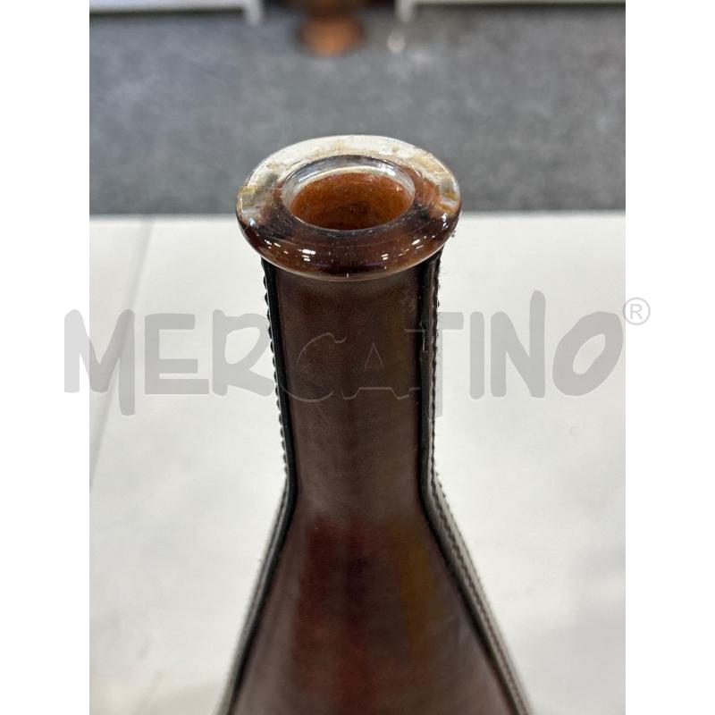 BOTTIGLIA CUOIO MARRONE | Mercatino dell'Usato Roma rebibbia 2