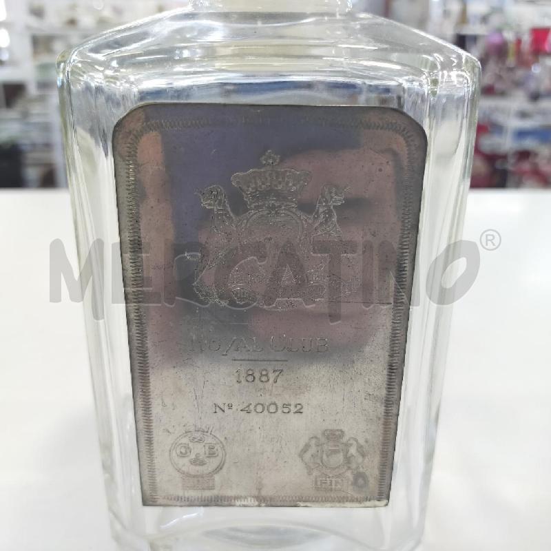 BOTTIGLIA VETRO PLACCA ROYAL CLUB 1887 N 40052 | Mercatino dell'Usato Roma rebibbia 2