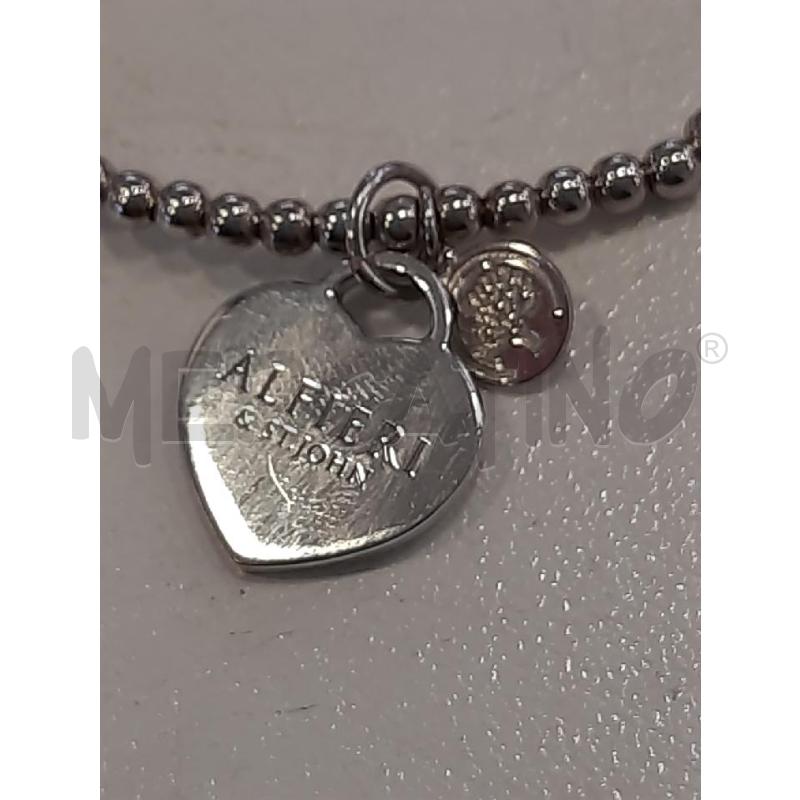 BRACCIALE ELASTICO ALFIERI PENDENTE CUORE | Mercatino dell'Usato Roma rebibbia 2