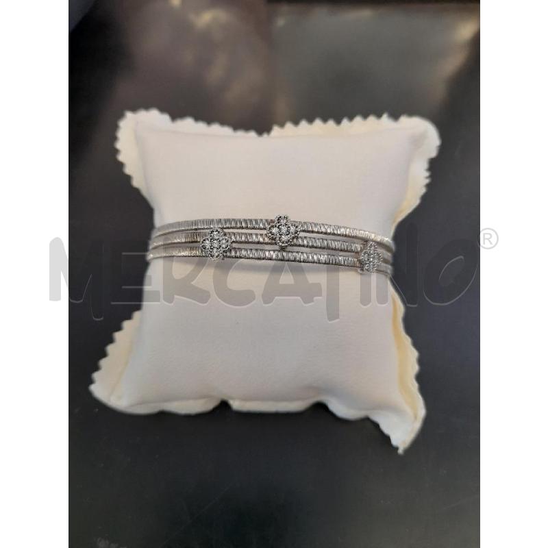 BRACCIALE IACOPINI ARG TUNOGAS QUADRIFOGLI | Mercatino dell'Usato Roma rebibbia 1