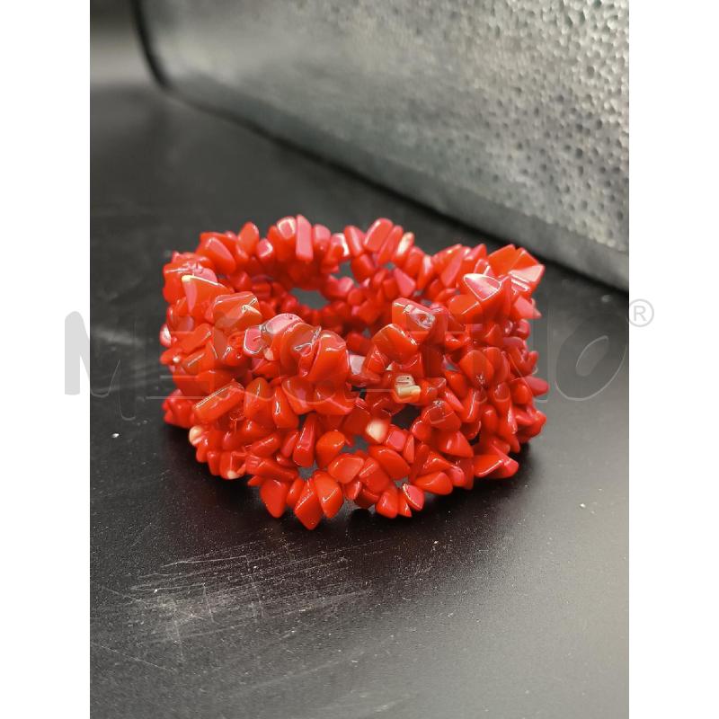 BRACCIALE SPESSO CORALLO ROSSO  | Mercatino dell'Usato Roma rebibbia 2