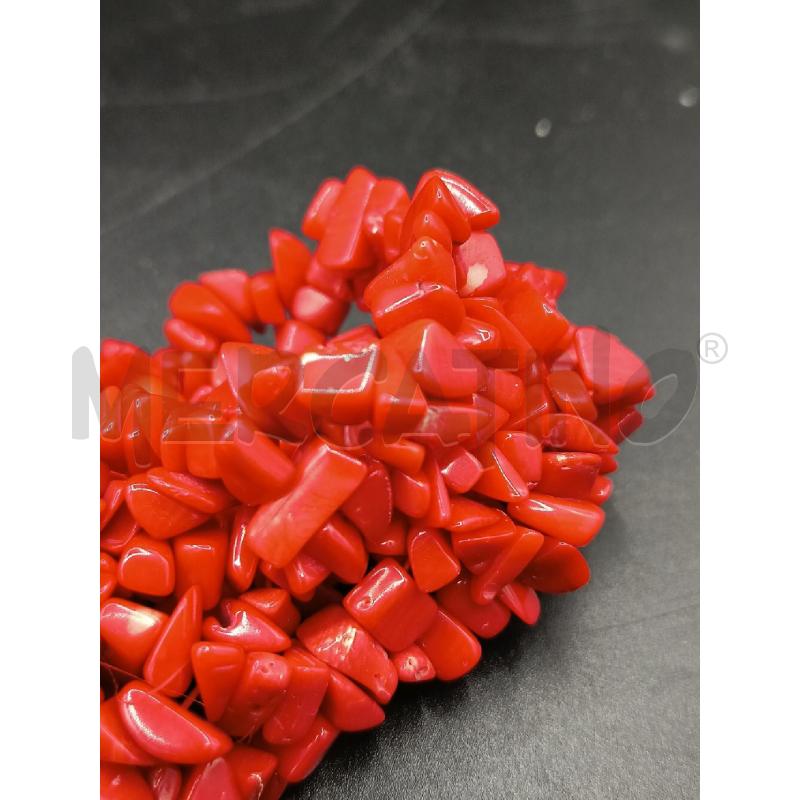 BRACCIALE SPESSO CORALLO ROSSO  | Mercatino dell'Usato Roma rebibbia 3
