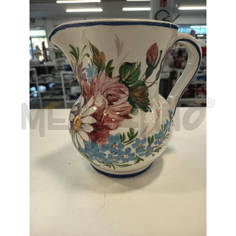 BROCCA GRANDE CERAMICA FIORI BASSANO | Mercatino dell'Usato Roma rebibbia 1