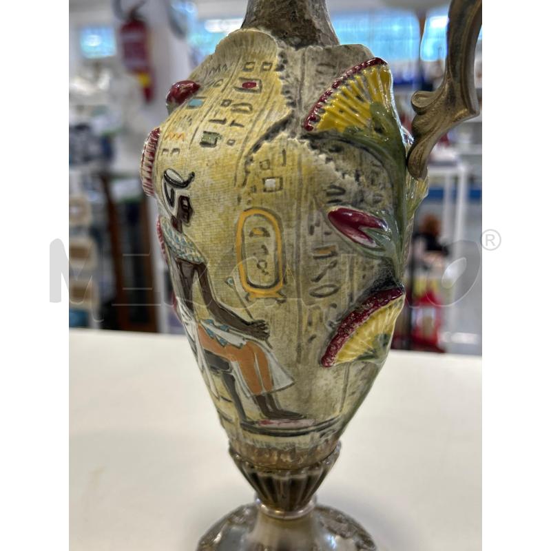 BROCCA MET CERAMICA DEC EGIZI | Mercatino dell'Usato Roma rebibbia 2