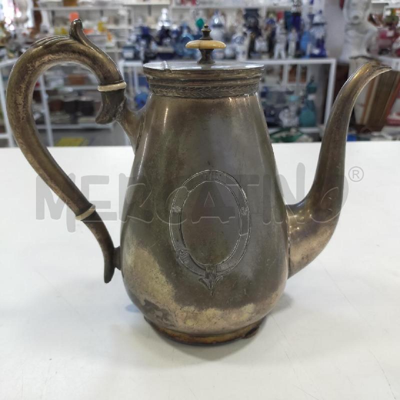 CAFFETTIERA SHEFFIELD CROMO T BIANCO PIATTO 1M | Mercatino dell'Usato Roma rebibbia 1