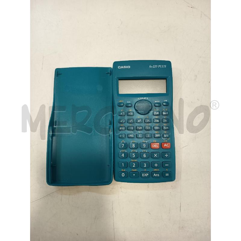 CALCOLATRICE SCIENTIFICA CASIO AZZURRA | Mercatino dell'Usato Roma rebibbia 1