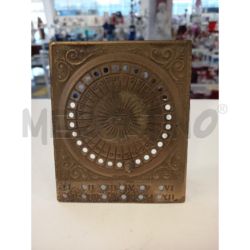 CALENDARIO PERPETUO MET DOR SOLE DA RIV | Mercatino dell'Usato Roma rebibbia 1