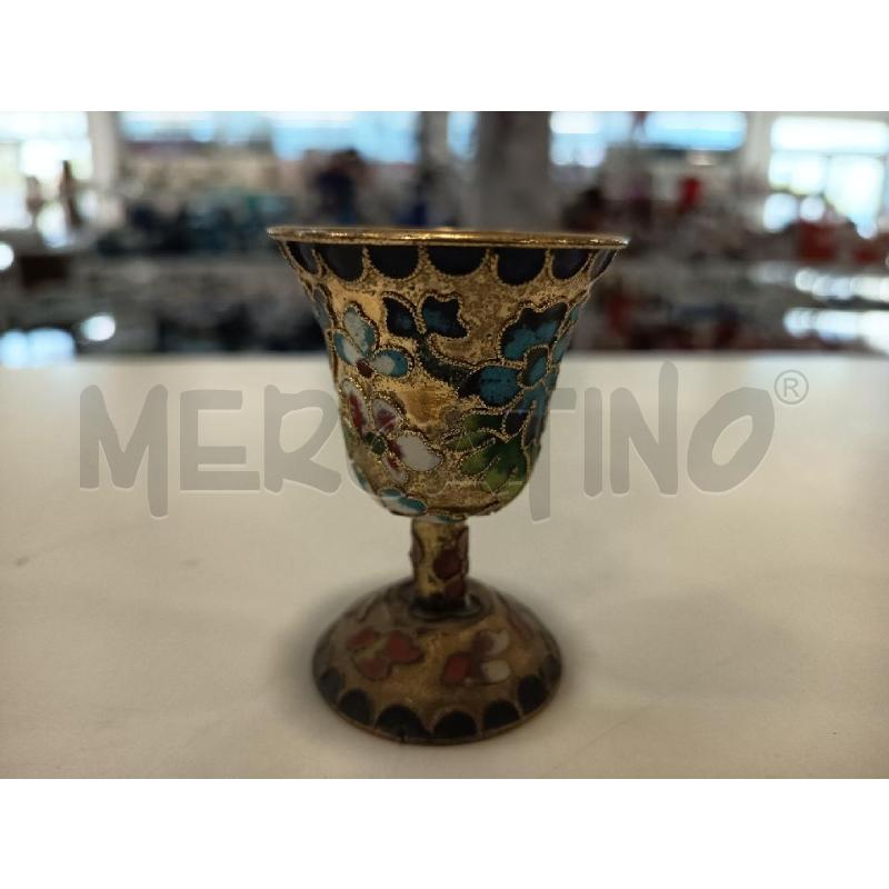 CALICE CLOISONNE PICCOLO | Mercatino dell'Usato Roma rebibbia 1