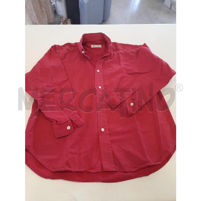 CAMICIA BAMBINO BURBERRYS ROSSA | Mercatino dell'Usato Roma rebibbia 1