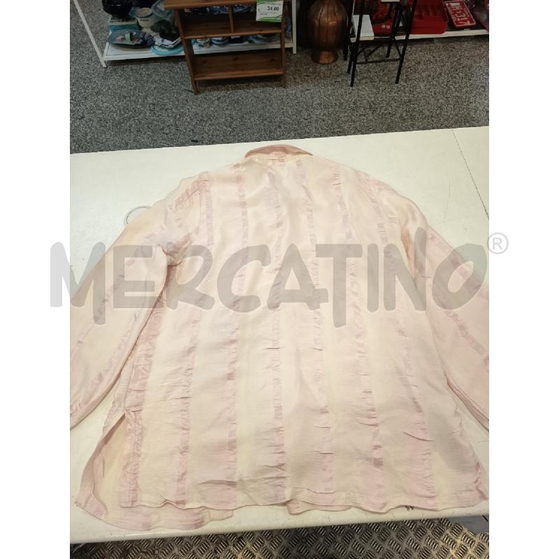 CAMICIA DONNA VALENTINO MISS ROSA BIANCA TG42 | Mercatino dell'Usato Roma rebibbia 4