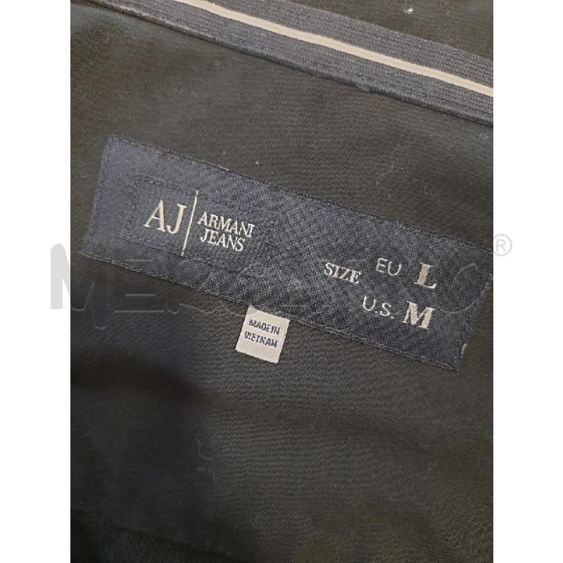 CAMICIA UOMO ARMANI JEANS NERA | Mercatino dell'Usato Roma rebibbia 2