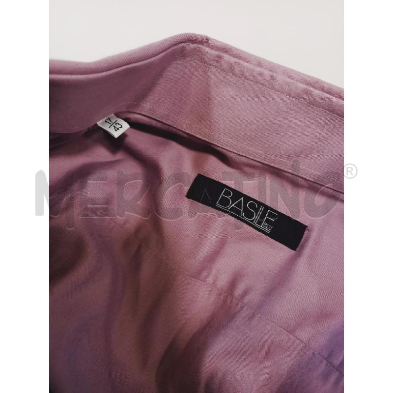 CAMICIA UOMO BASILE MELANZANA | Mercatino dell'Usato Roma rebibbia 2