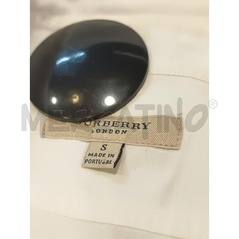 CAMICIA UOMO BURBERRY LONDON BIANCA | Mercatino dell'Usato Roma rebibbia 3