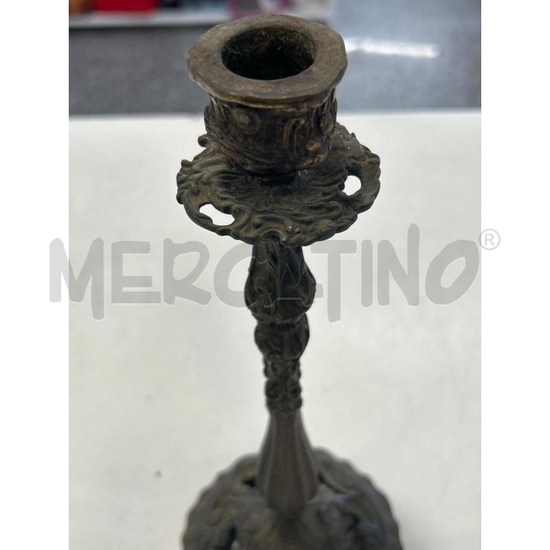 CANDELABRO GHISA LAVORATO | Mercatino dell'Usato Roma rebibbia 2