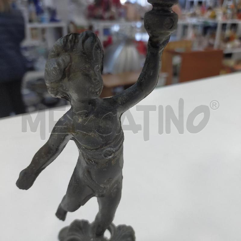 CANDELABRO OTTONE PUTTO | Mercatino dell'Usato Roma rebibbia 2