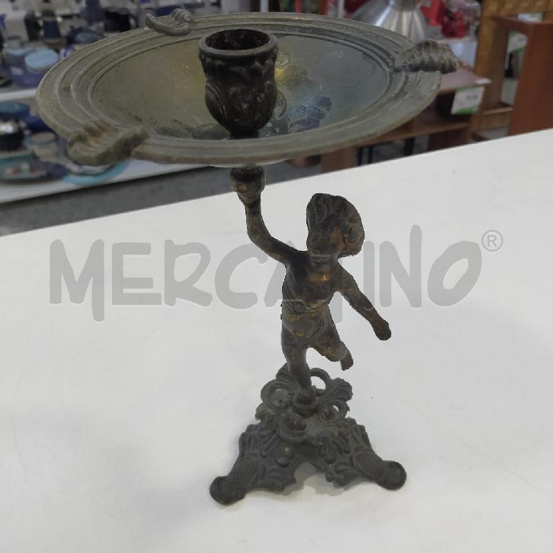 CANDELABRO OTTONE PUTTO | Mercatino dell'Usato Roma rebibbia 1