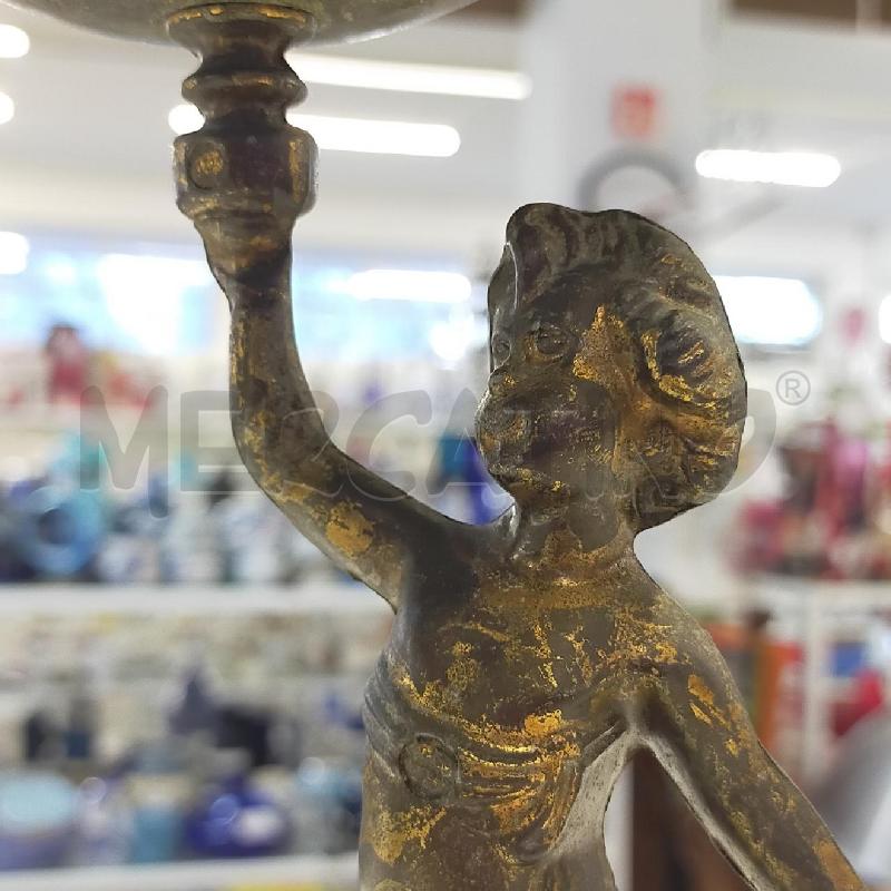 CANDELABRO OTTONE PUTTO | Mercatino dell'Usato Roma rebibbia 2