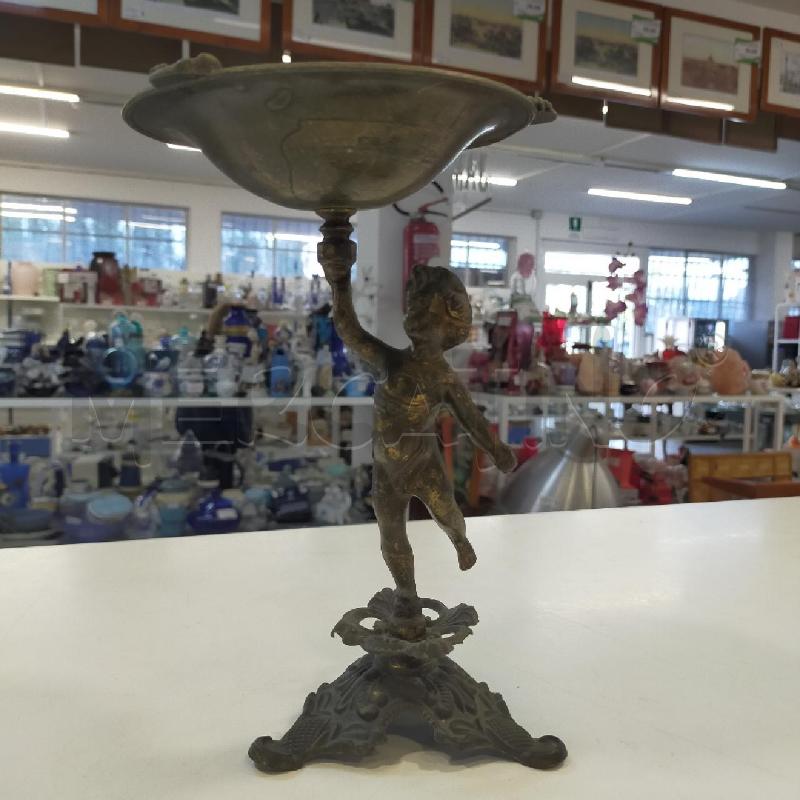 CANDELABRO OTTONE PUTTO | Mercatino dell'Usato Roma rebibbia 4