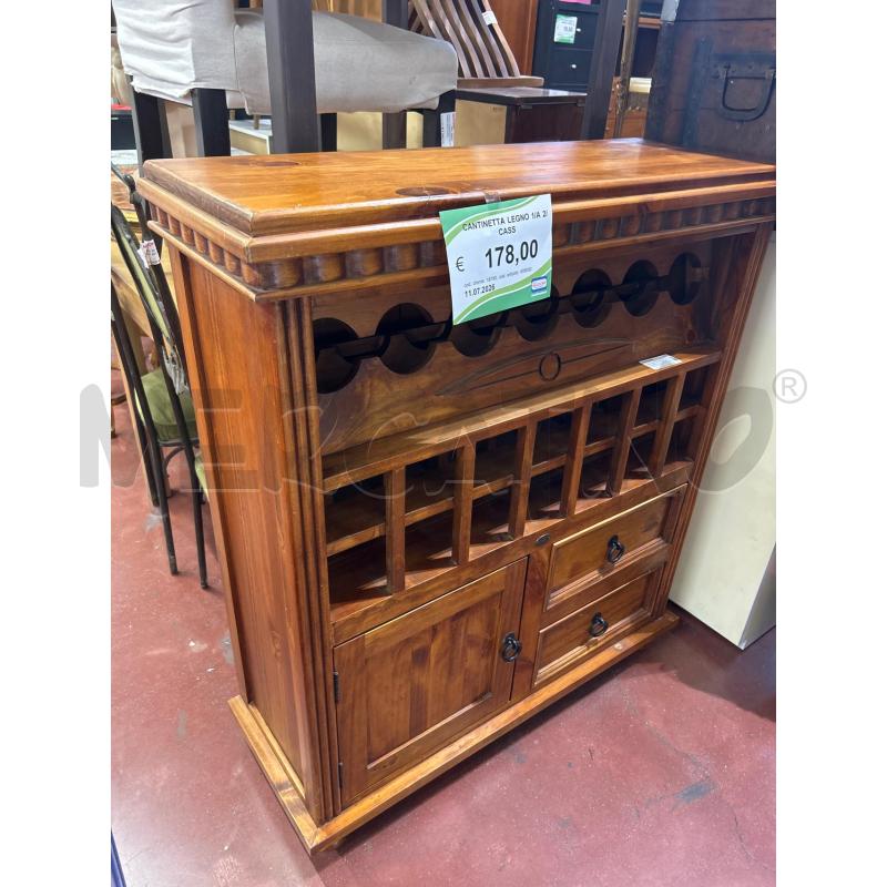 CANTINETTA LEGNO 1/A 2/ CASS | Mercatino dell'Usato Roma rebibbia 2