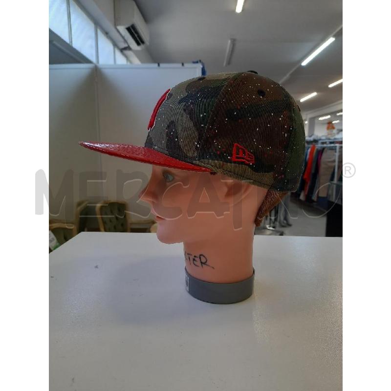 CAPPELLO UOMO NEW YORK MILITARE ROSSO | Mercatino dell'Usato Roma rebibbia 3