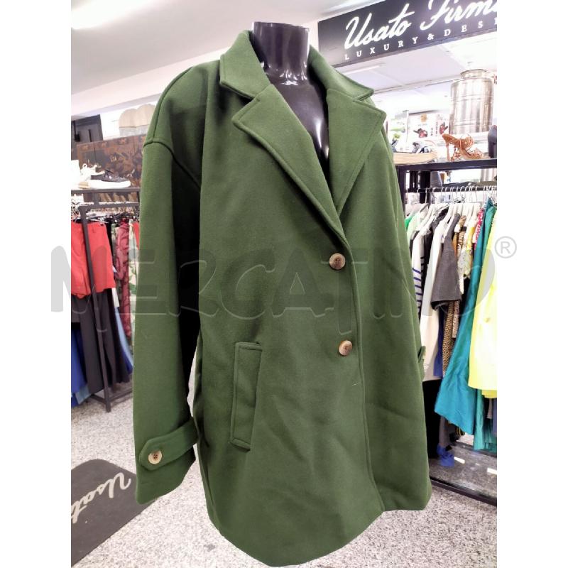 CAPPOTTO DONNA NOISY MAY NUOVO VERDE SCURO BOTRT MARR SFUMATI | Mercatino dell'Usato Roma rebibbia 3