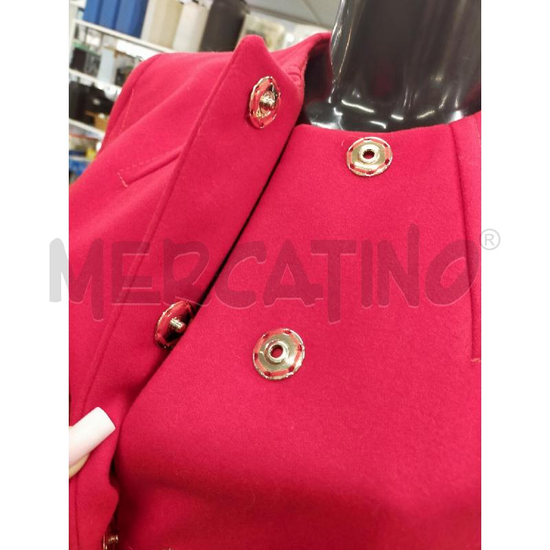 CAPPOTTO DONNA ROSSO MARELLA DOPPIA CINTURA | Mercatino dell'Usato Roma rebibbia 5