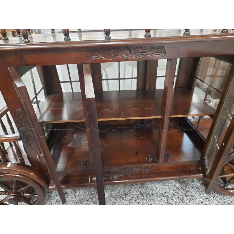 CARRELLO VETRINA PORTA BOTIGLIE  | Mercatino dell'Usato Roma rebibbia 3