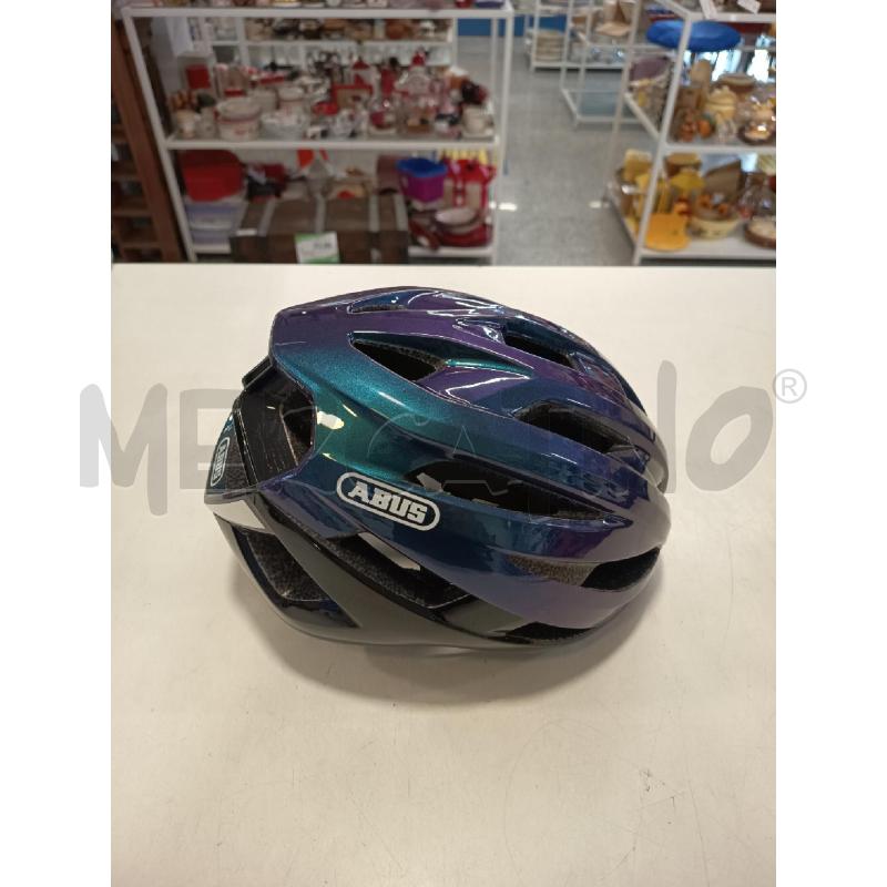CASCHETTO ABUS STORMCHASER BLU VIOLA | Mercatino dell'Usato Roma rebibbia 1